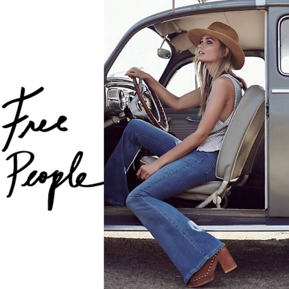 Free People Denim - Free People Flare Leg Jeans